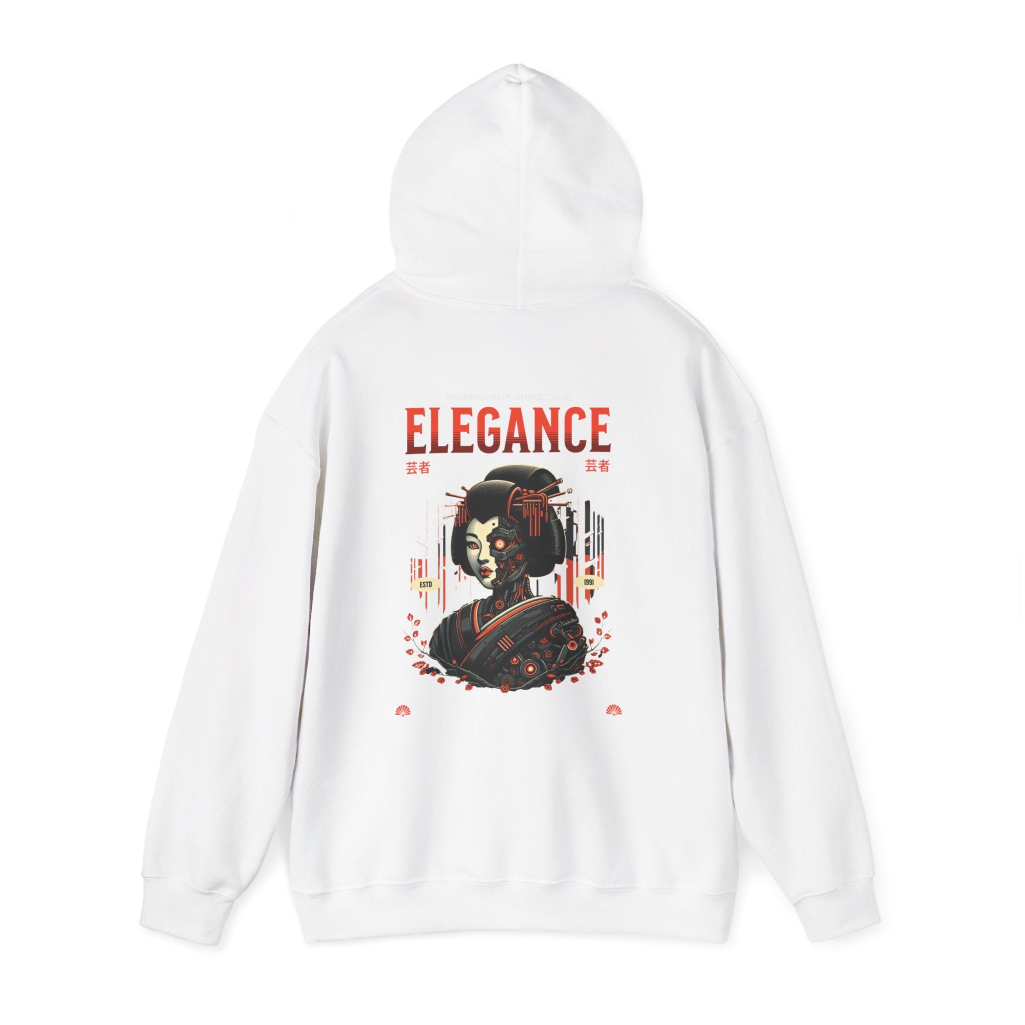 Geisha Japanese Hoodie