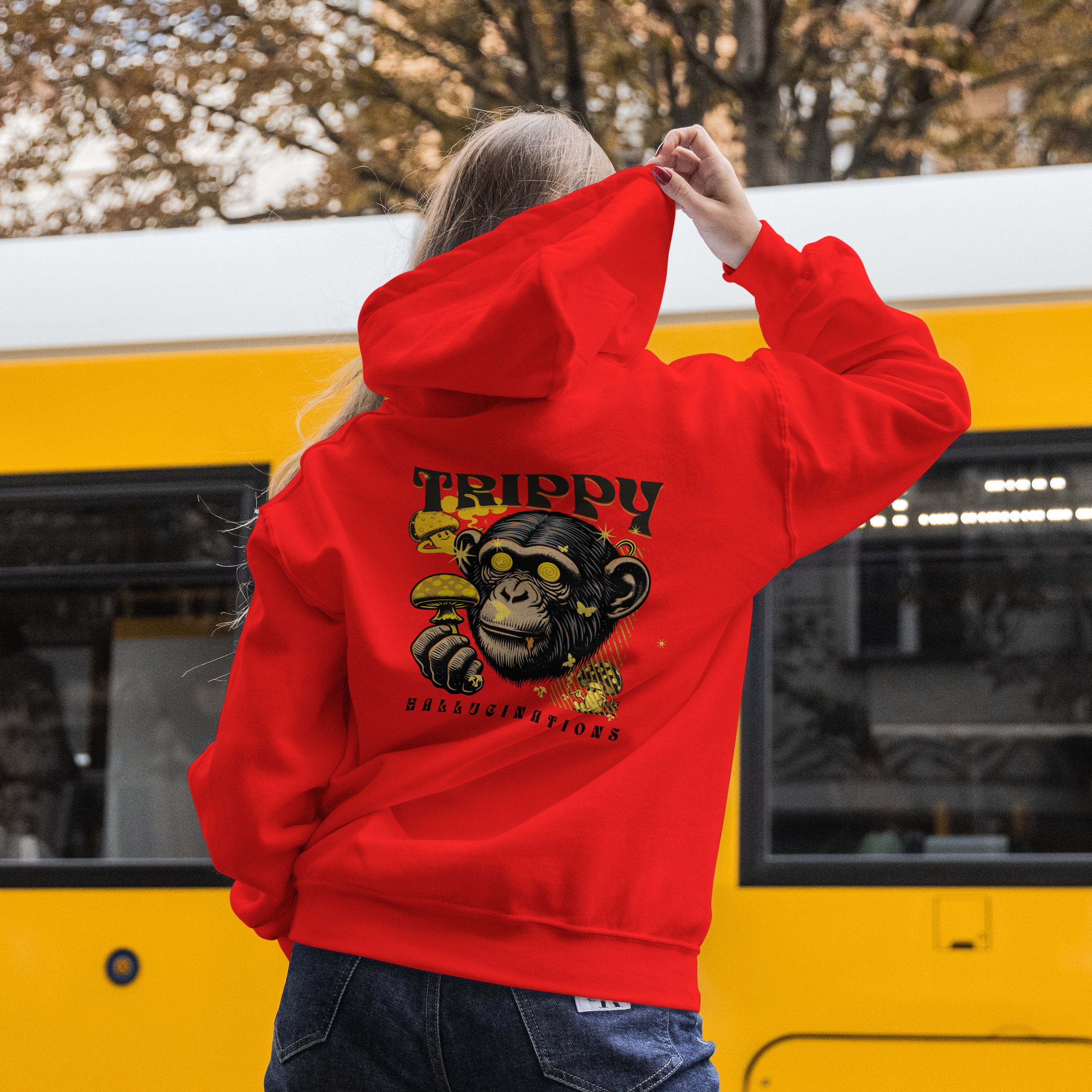 Trippy Monkey Hoodie